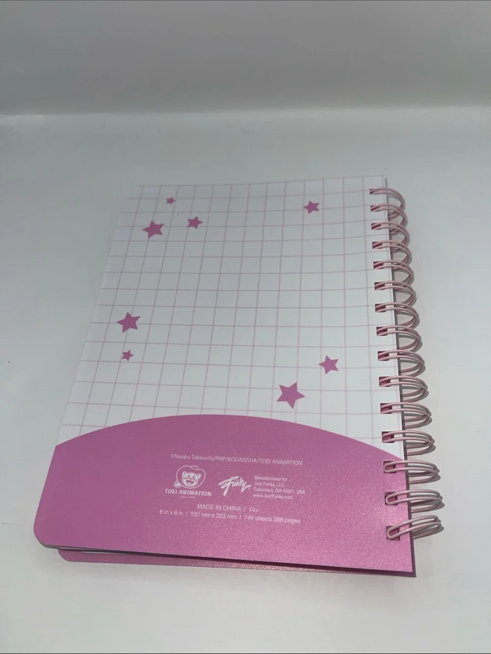 Sailor Moon Crystal Spiral Notebook